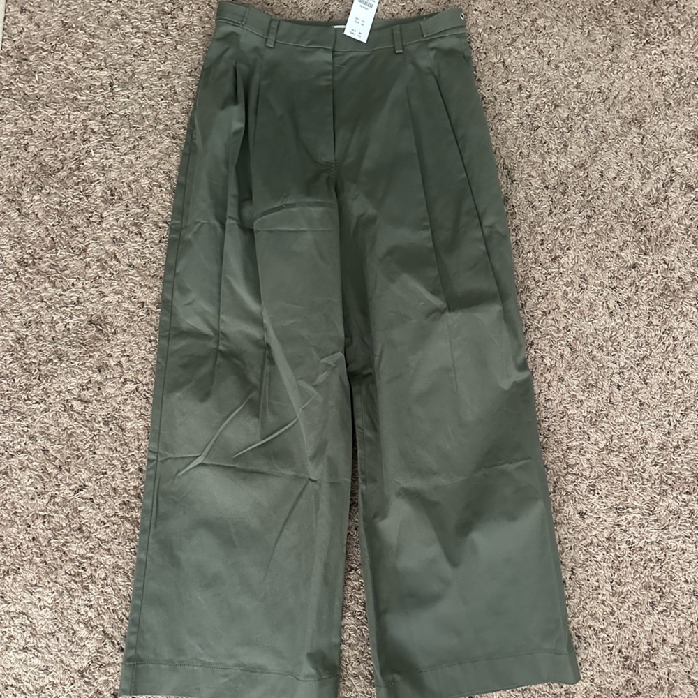 Abercrombie & Fitch Green Trousers
